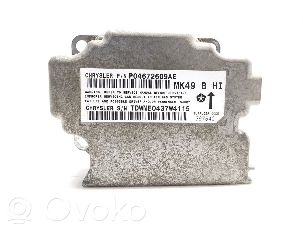 Jeep Compass Airbag control unit/module 