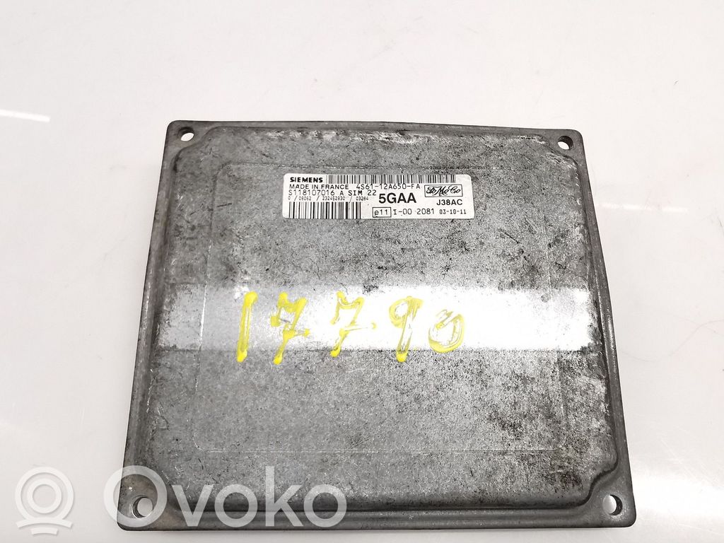 Engine control unit/module   S118107016A,AS6112A650FA