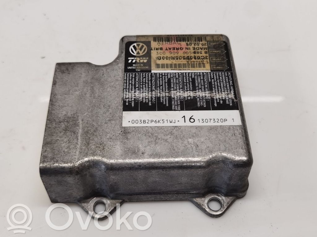 Volkswagen Passat Alltrack Unitate/modul de comandă airbaguri 