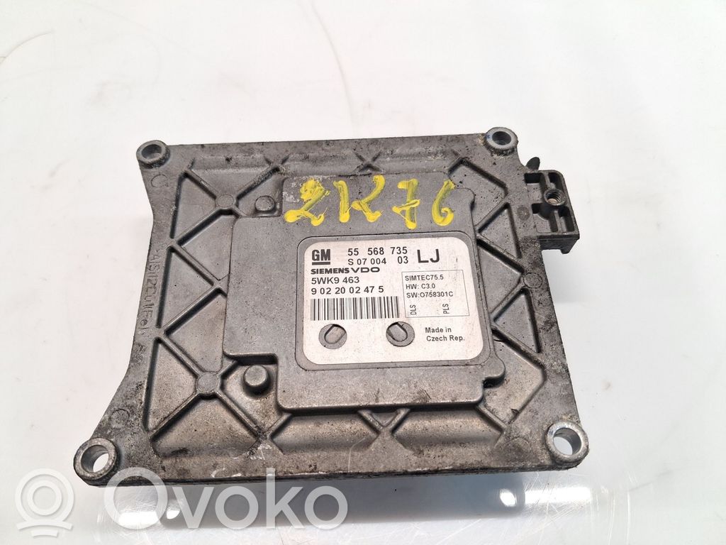 Engine control unit/module   55568735LJ,S0700403,5WK9463