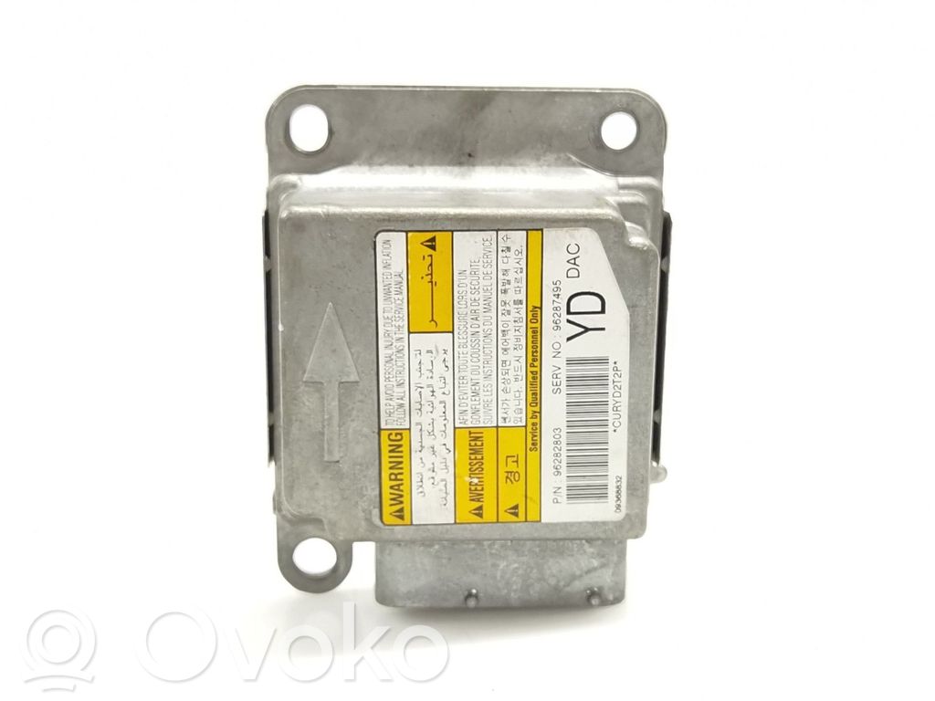 Unidad de control/módulo del Airbag   96282803