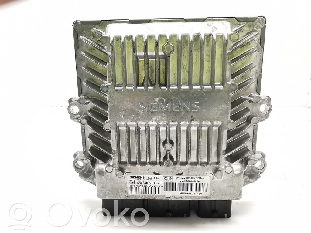 Peugeot 407 Calculateur moteur ECU 