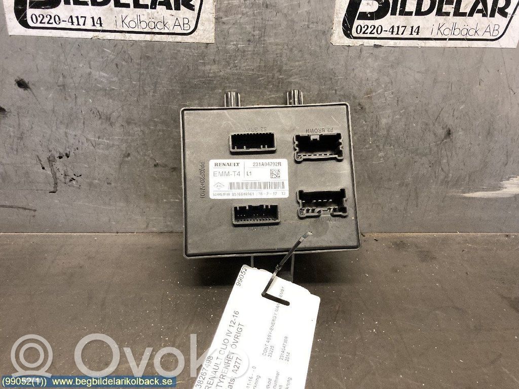 Autres unités de commande / modules   231A04735R