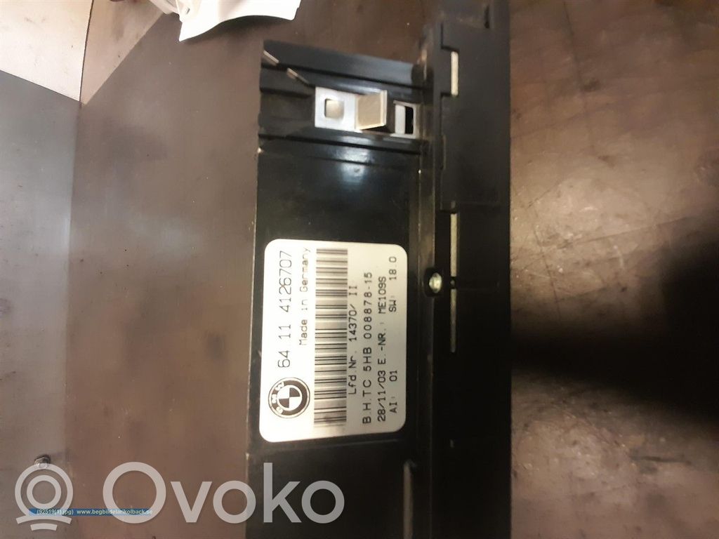 Climate control unit