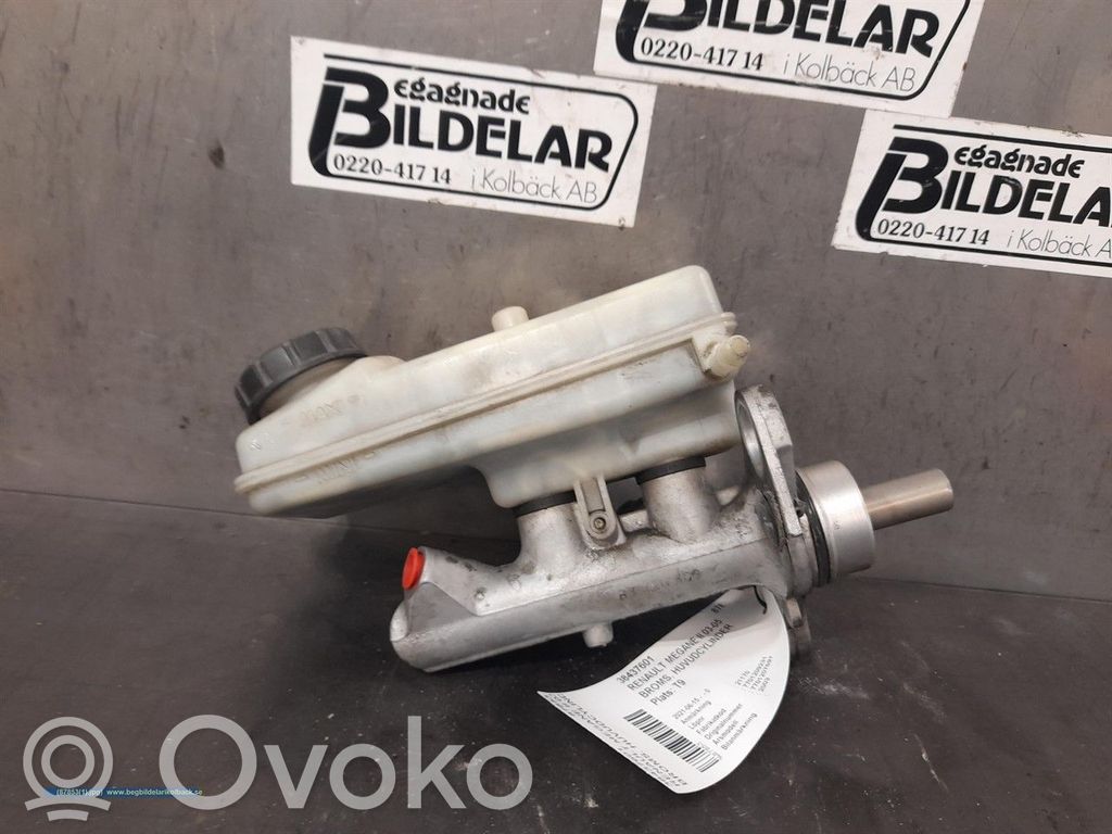 Renault Megane II Główny cylinder hamulca 