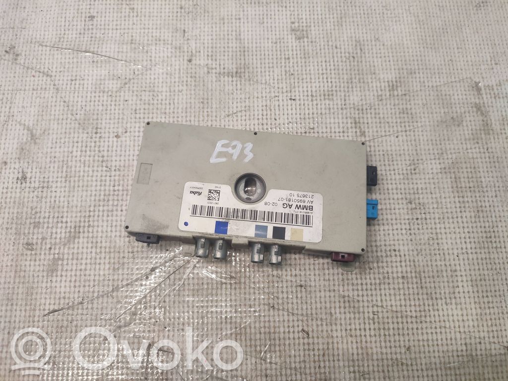 BMW 3 E92 E93 Antenas pastiprinātājs 
