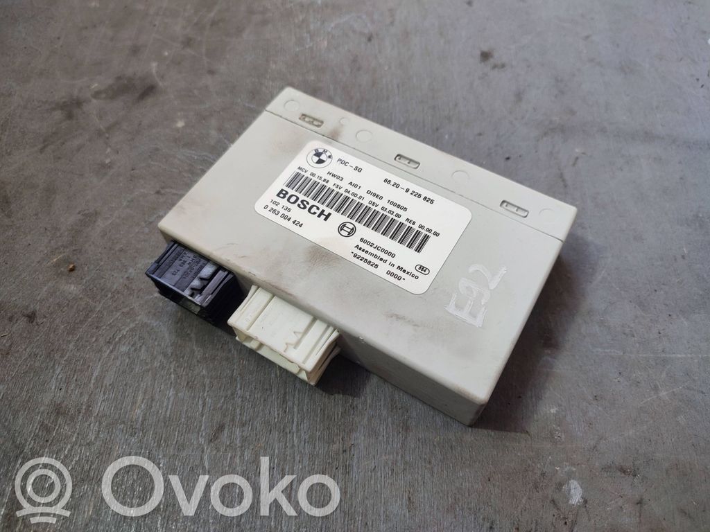 Unité de commande, module PDC aide au stationnement   9225825,66206982390,66206982386,66206982394,66206982402,66209252639