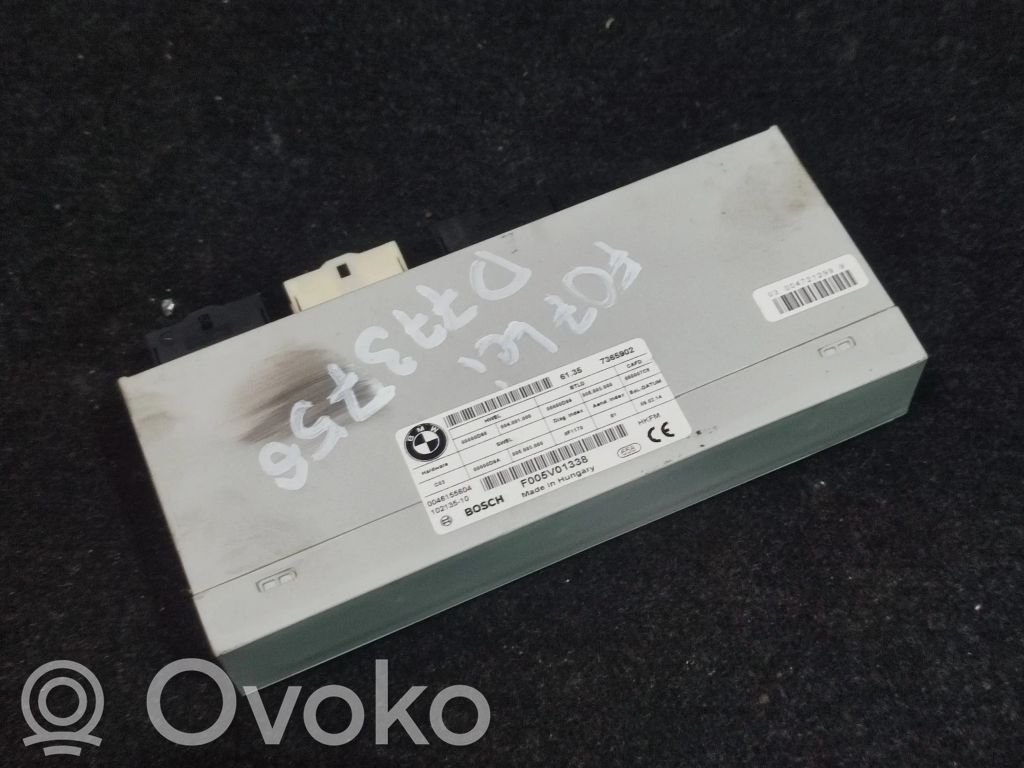 BMW 5 GT F07 Bagāžnieka pārsega vadības bloks 