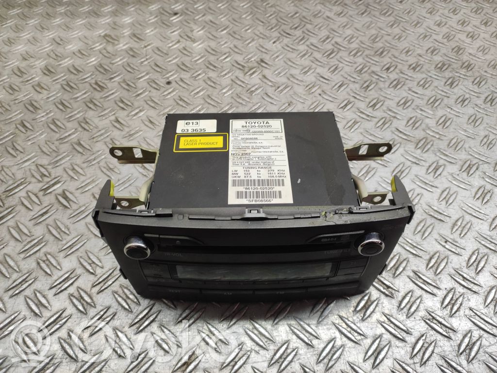 Toyota Auris 150 Unitate principală radio/CD/DVD/GPS 