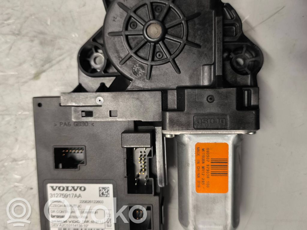 Volvo C30 Silnik regulatora szyby drzwi przednich 