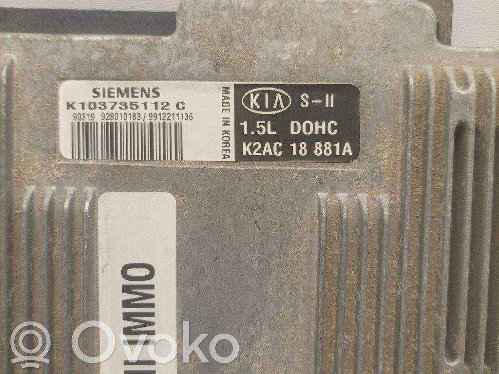 KIA Shuma Engine control unit/module 