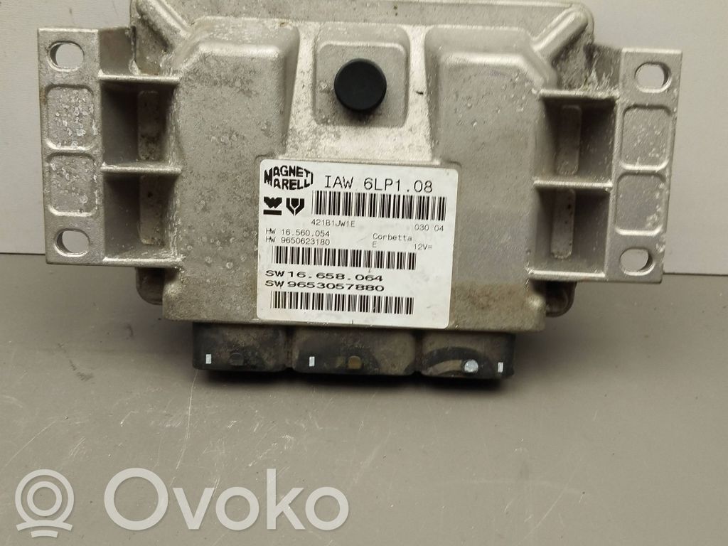 Engine control unit/module   IAW6LP108,9650623180,16560054,96530557880