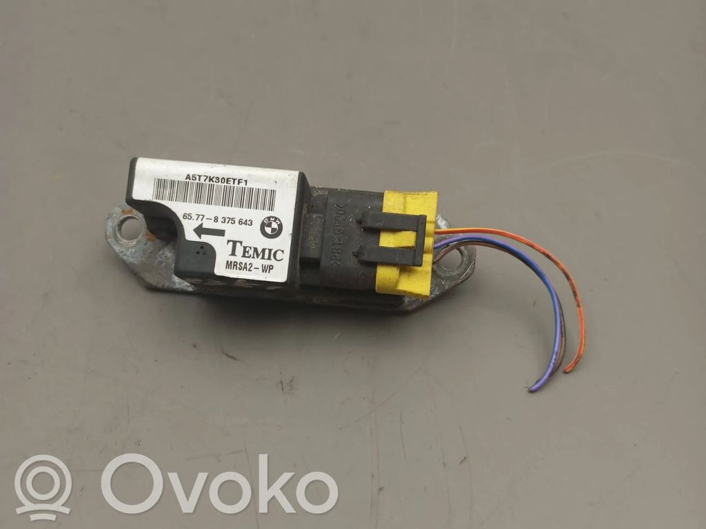 Sensor impacto/accidente para activar Airbag   65778375643,MRSA2WP,A5T7KS0EIF1