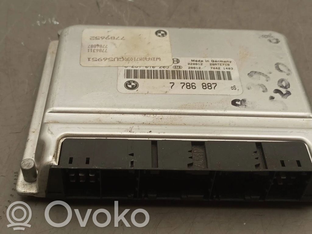 BMW 5 E39 Motorsteuergerät/-modul 
