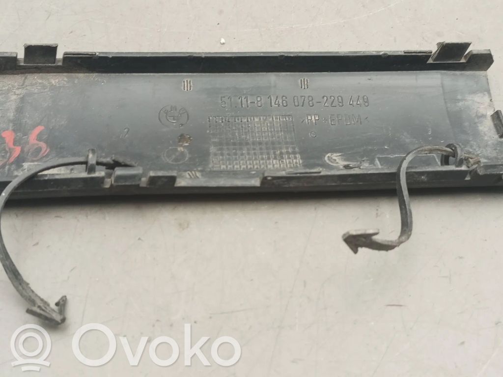 BMW 3 E36 Front tow hook cap/cover 