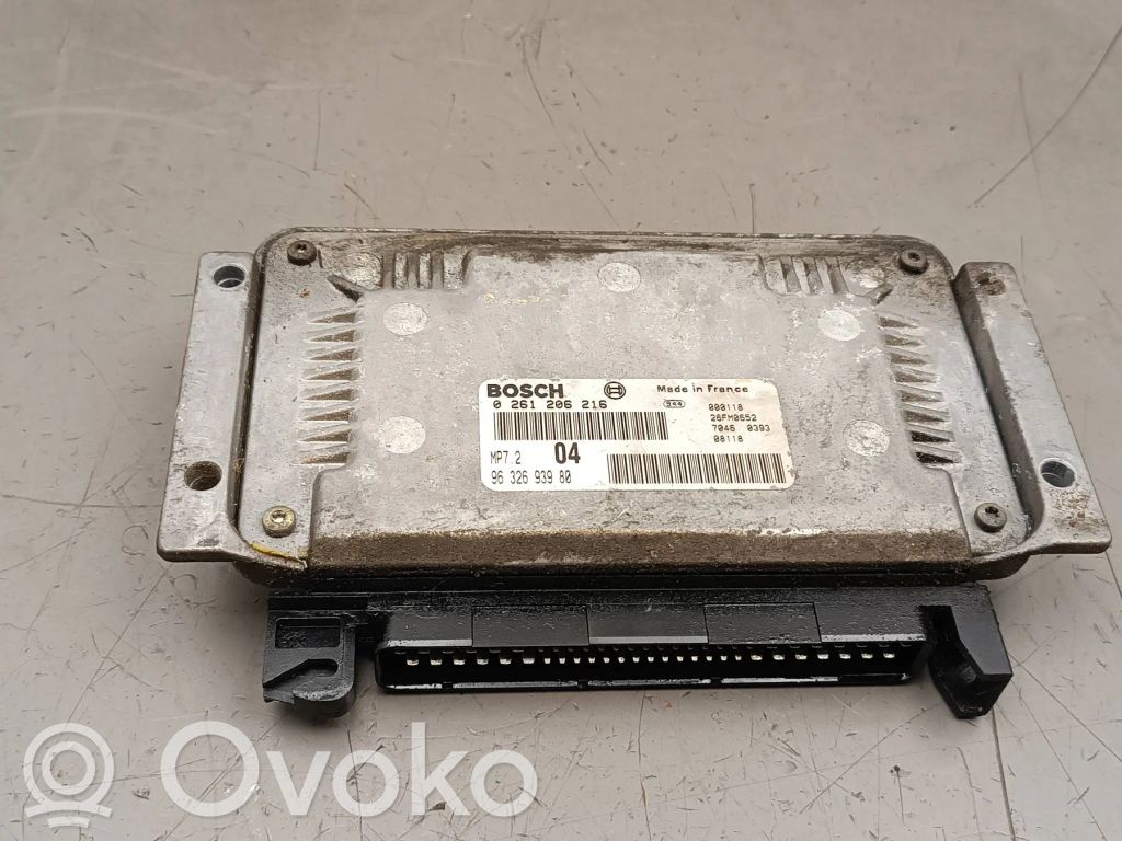 Citroen Xsara Picasso Engine control unit/module 