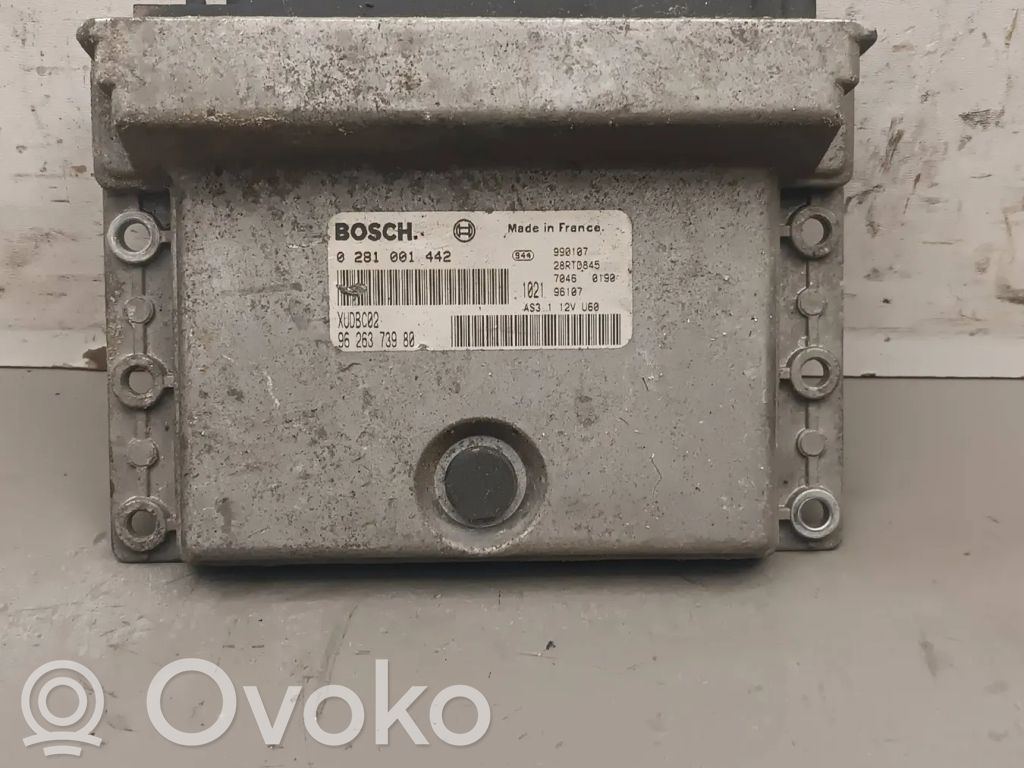 Peugeot 806 Sterownik / Moduł ECU 
