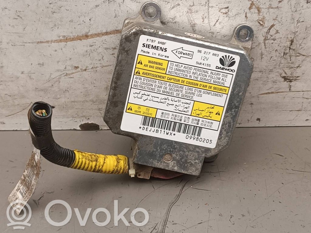 Daewoo Lanos Airbag control unit/module 
