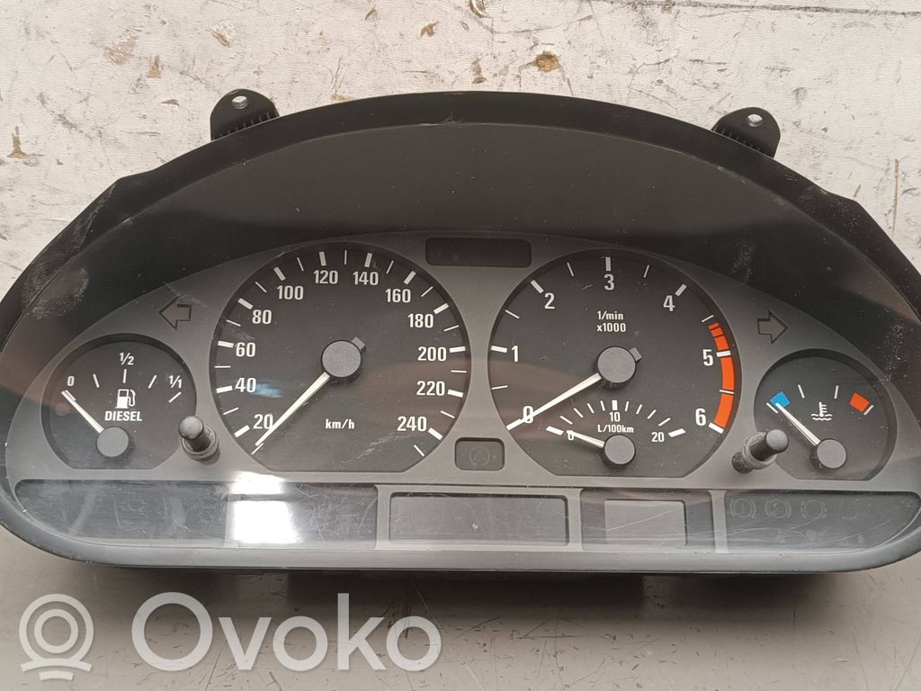 BMW 3 E46 Spidometrs (instrumentu panelī) 