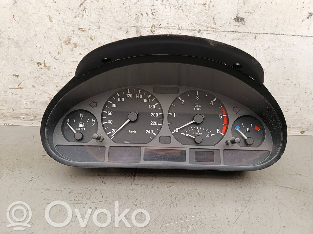 BMW 3 E46 Geschwindigkeitsmesser Cockpit 