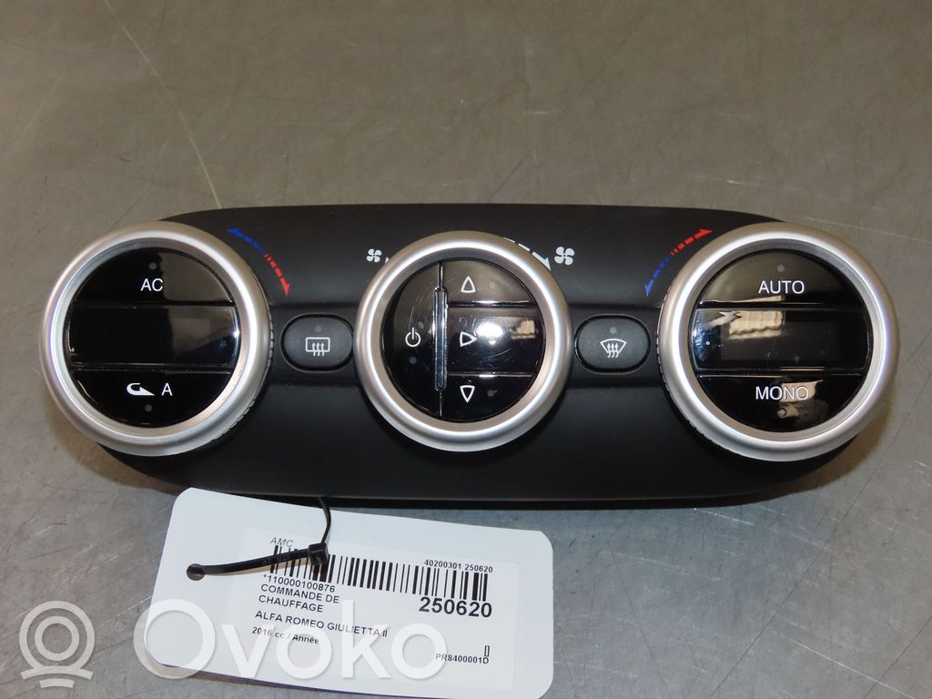 Alfa Romeo Giulietta Panel klimatyzacji 