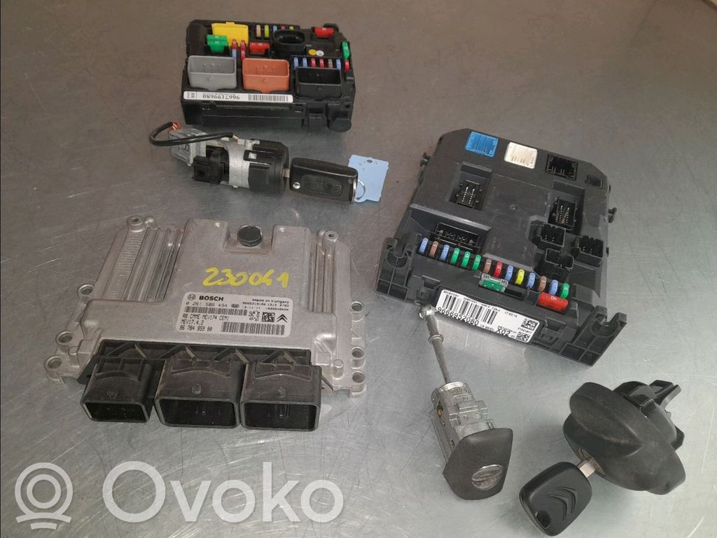 Citroen C3 Picasso Lock set 