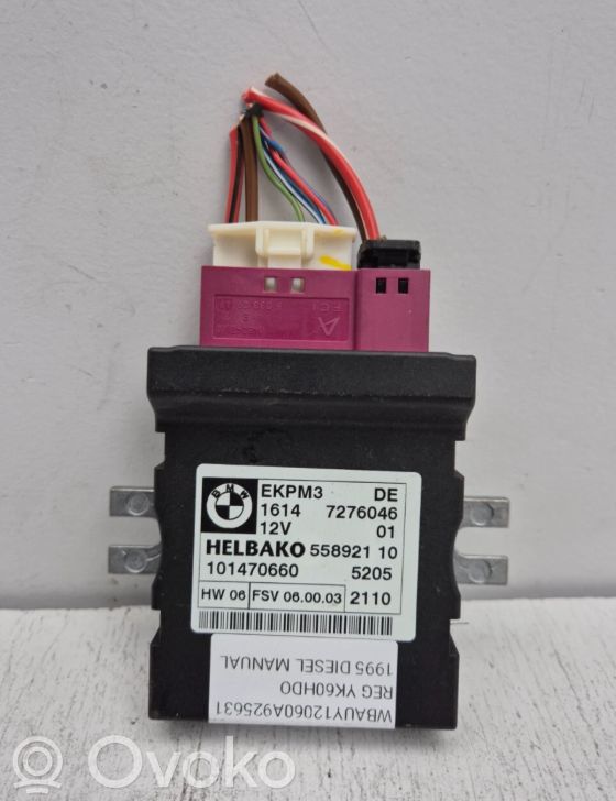 Unité de commande / module de pompe à carburant   16147276046,16147276046,7276046,558921,55892110,6931917,693191704