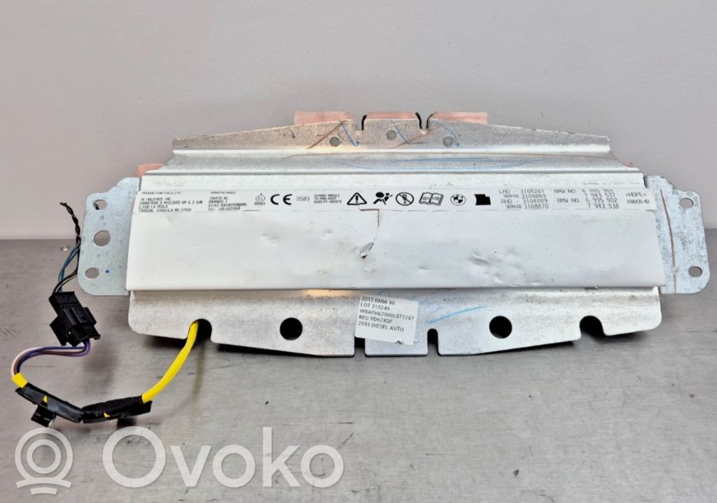 BMW X6 E71 Airbag del passeggero 