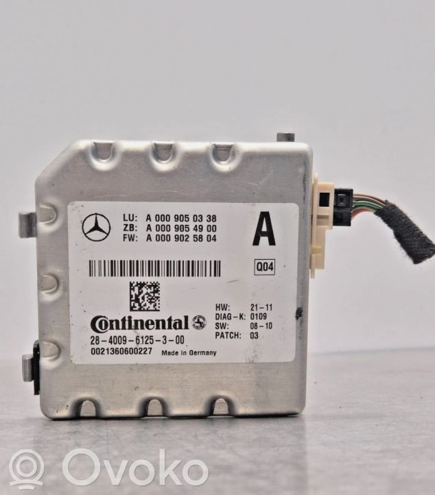 Mercedes-Benz C W204 Windshield/windscreen camera 