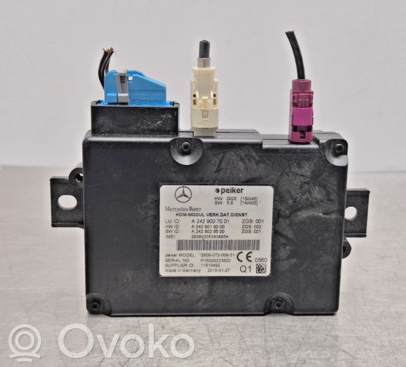 Autres unités de commande / modules   A2429007001,A2429007001,2429007001,11510492,2429019000,2429029500,260907200851,A2429019000,A2429029500