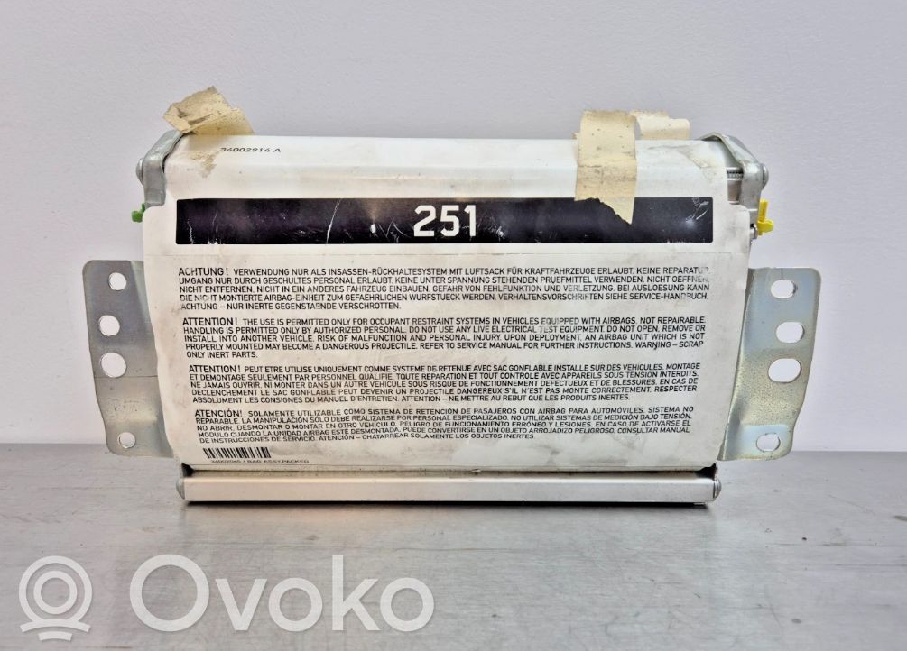 Mercedes-Benz ML W164 Airbag pasager 