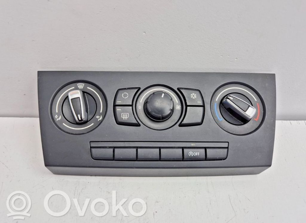 BMW 3 E90 E91 Climate control unit 