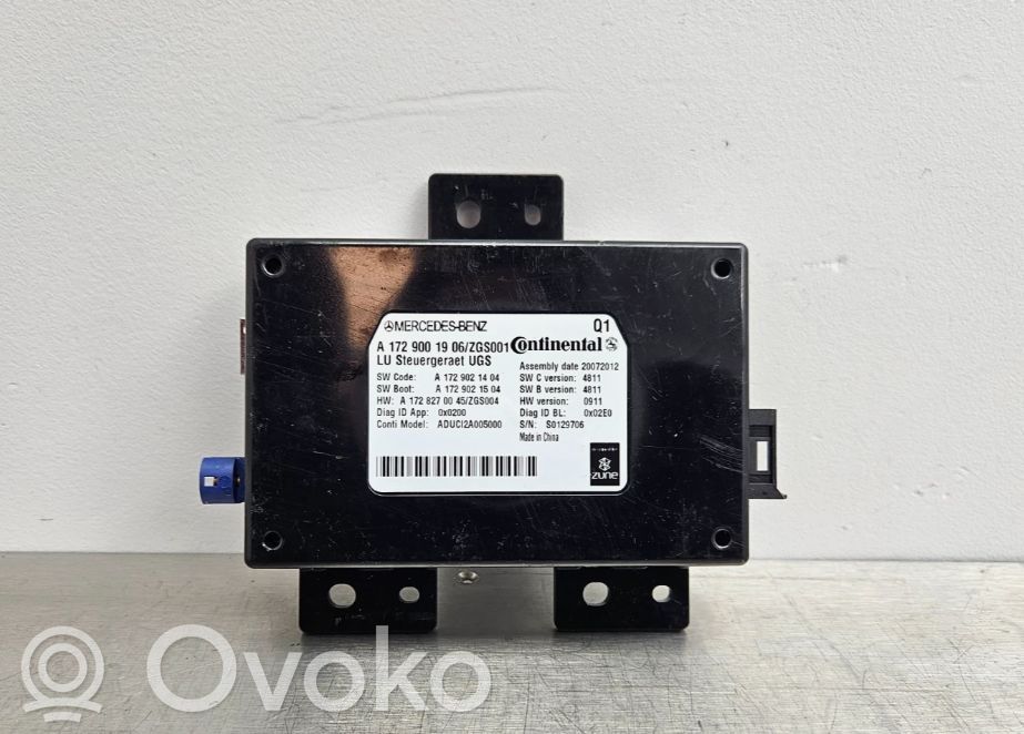Mercedes-Benz B W246 W242 Module unité de contrôle Bluetooth 