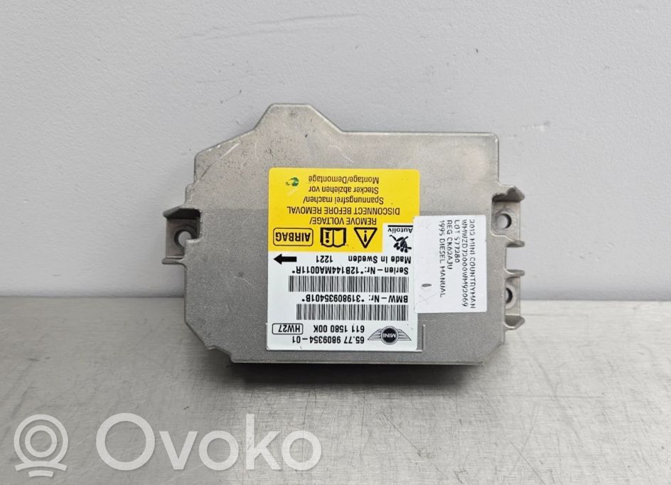 Mini Cooper Countryman R60 Airbag control unit/module 