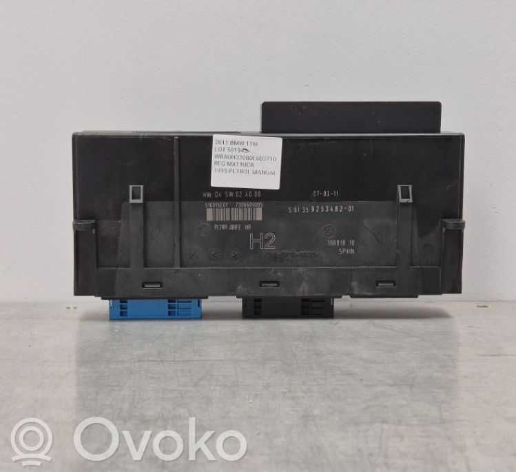 BMW 1 E81 E87 Comfort/convenience module 