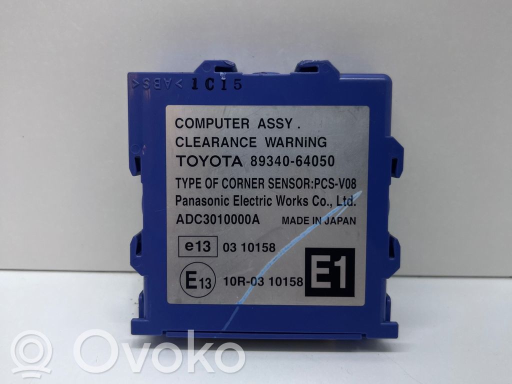 Other control units/modules   8934064050,ADC3010000A,0310158