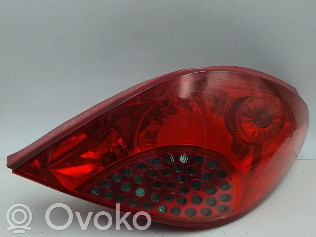 Peugeot 207 Lampa tylna 