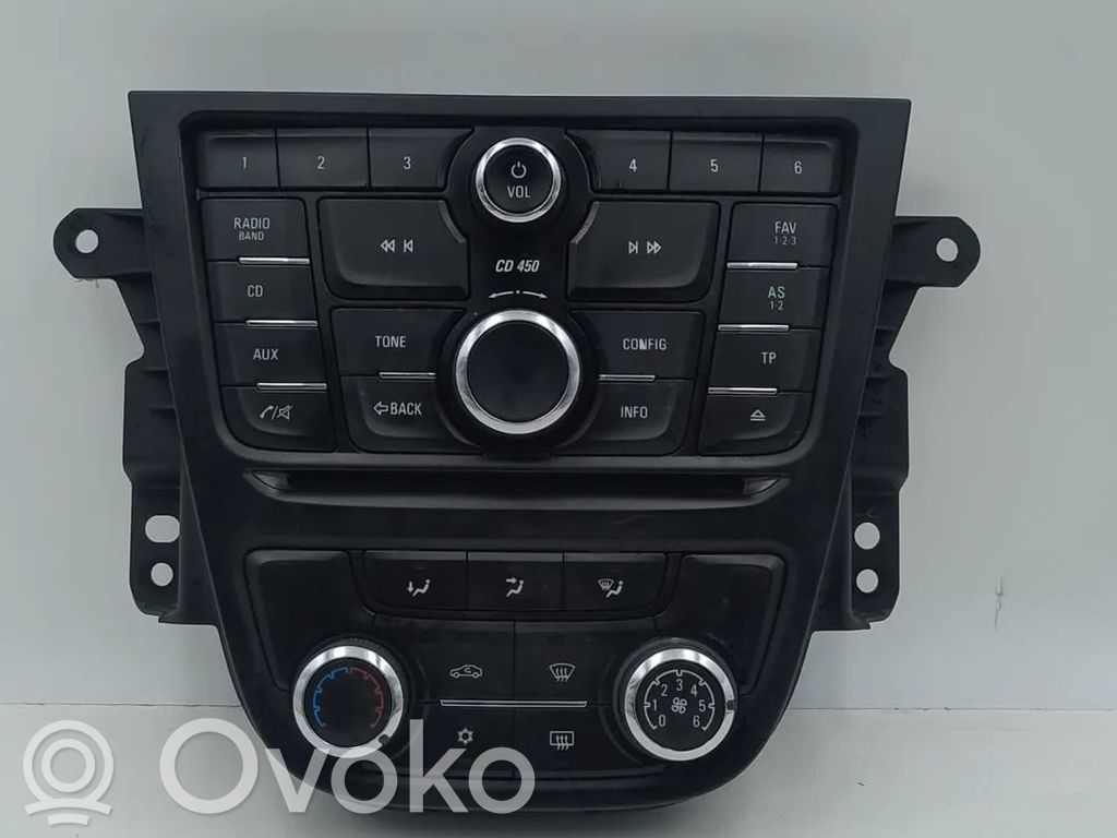 Opel Mokka Multifunctional control switch/knob 