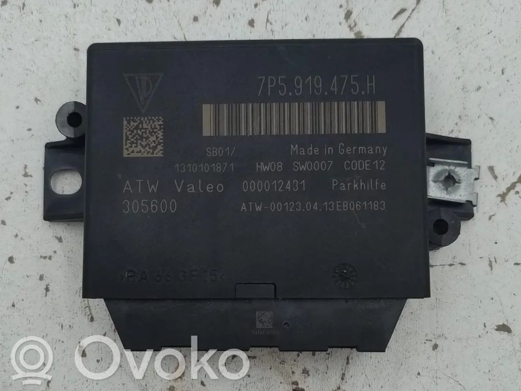 Porsche Cayenne (92A) Sterownik / Moduł parkowania PDC 