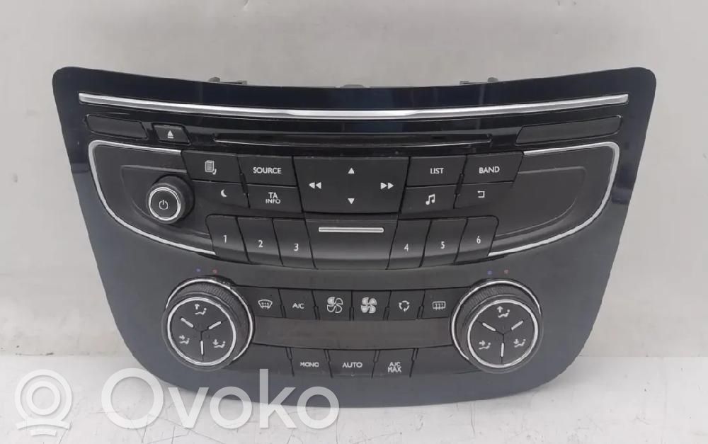 Peugeot 508 Climate control unit 