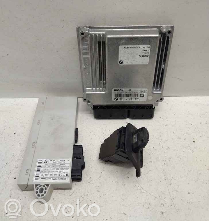 BMW 1 E81 E87 Engine ECU kit and lock set 