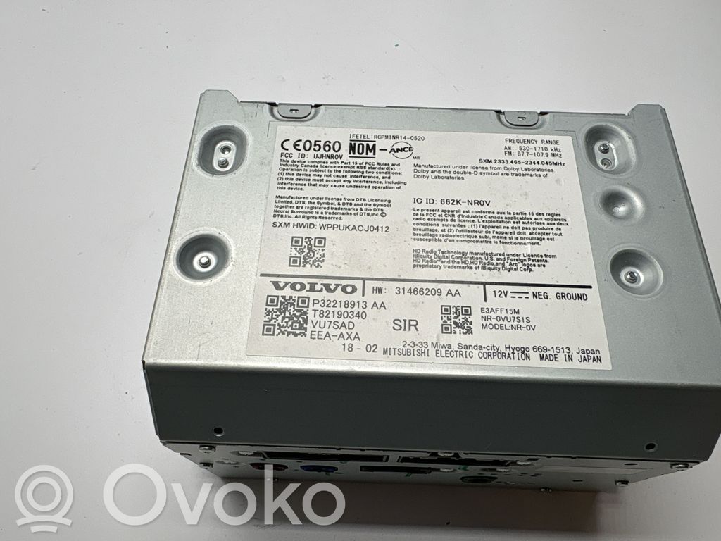 Volvo XC60 Panel / Radioodtwarzacz CD/DVD/GPS 