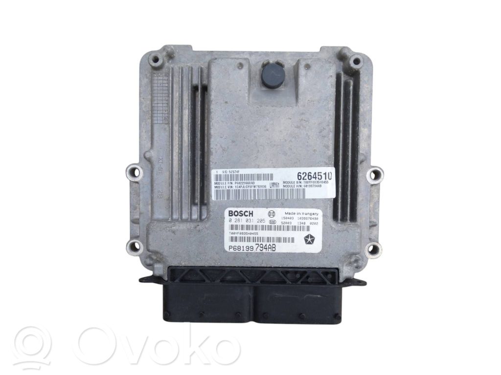 Jeep Cherokee Engine control unit/module ECU 
