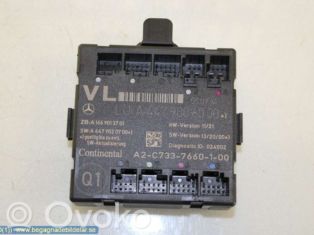 Mercedes-Benz Vito Viano W447 Unitate/modul comandă uși 