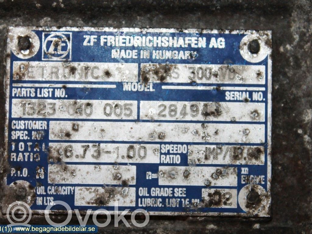 Iveco Daily 3rd gen Automatic gearbox 