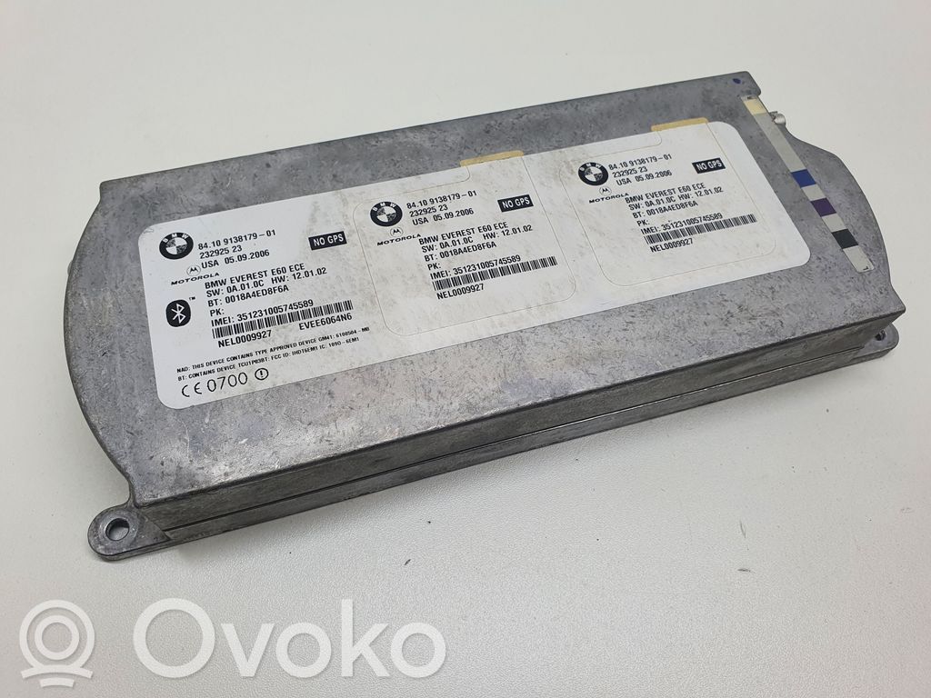 BMW 5 E60 E61 Bluetooth control unit module 