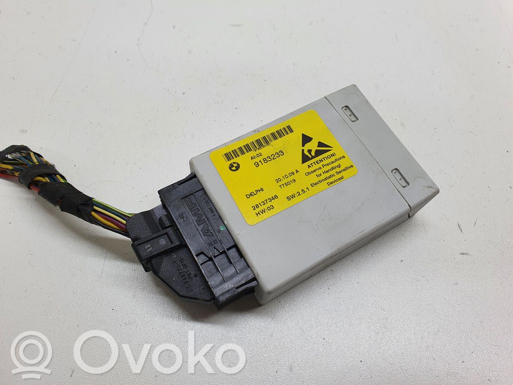 Center console control module   9183233,28137346