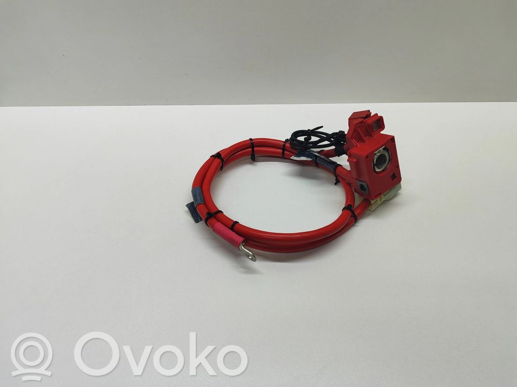 BMW 5 E60 E61 Plus / Klema / Przewód akumulatora 