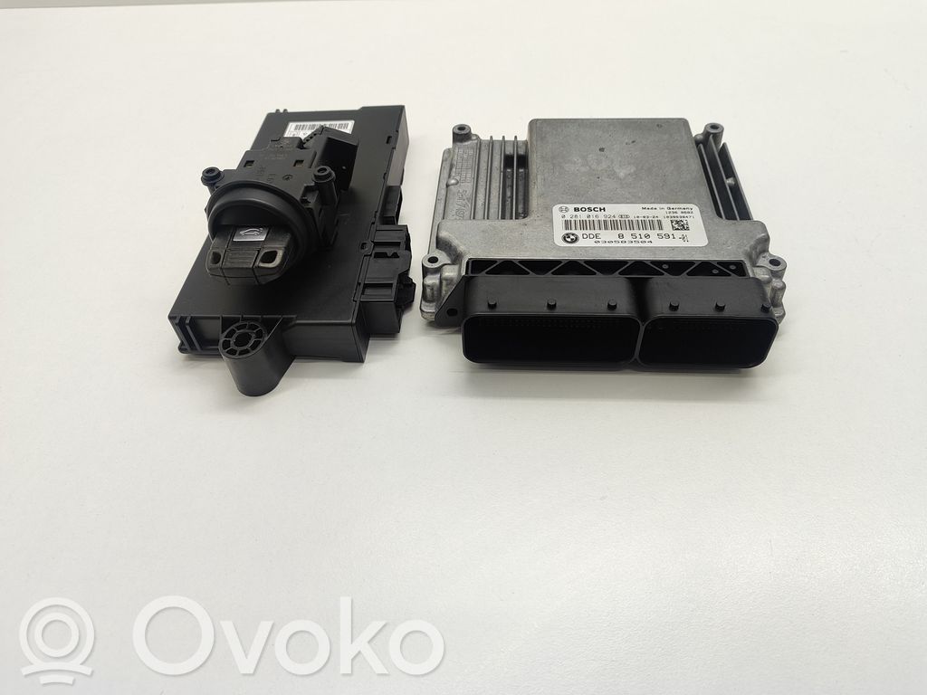 BMW 5 E60 E61 Engine ECU kit and lock set 