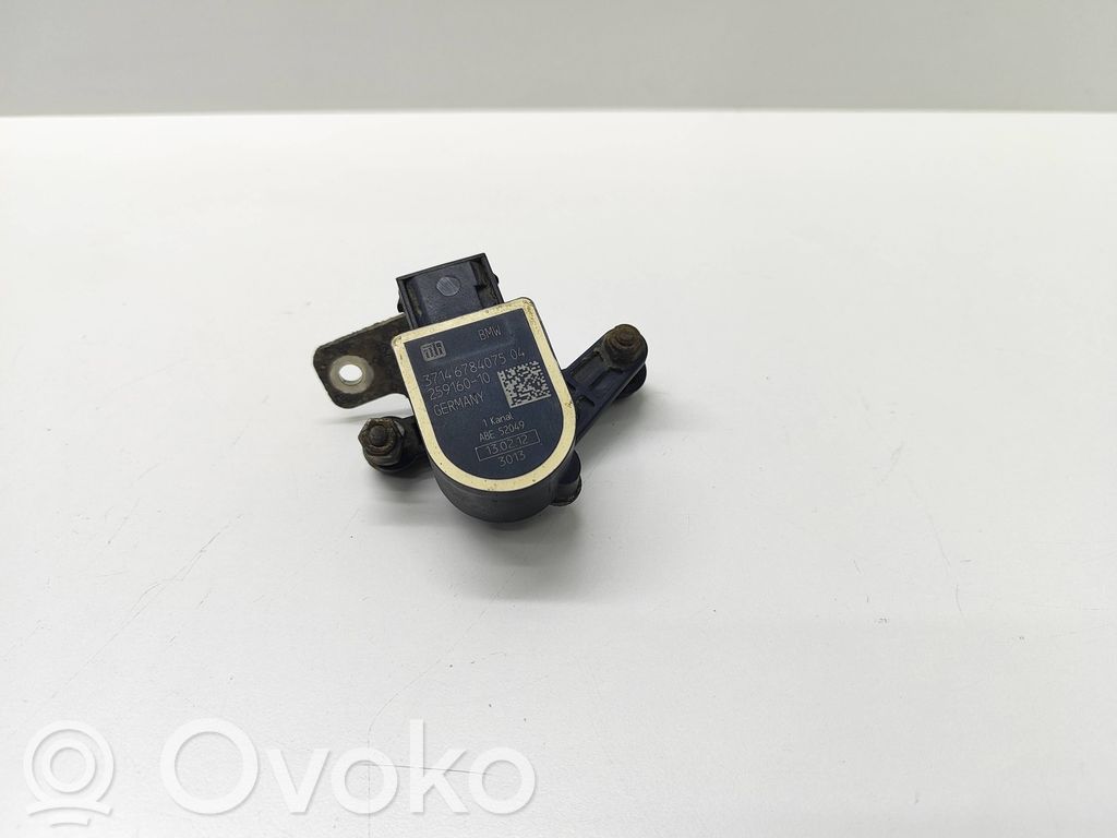 BMW 5 F10 F11 Czujnik poziomowania tylnego zawieszenia pneumatycznego 